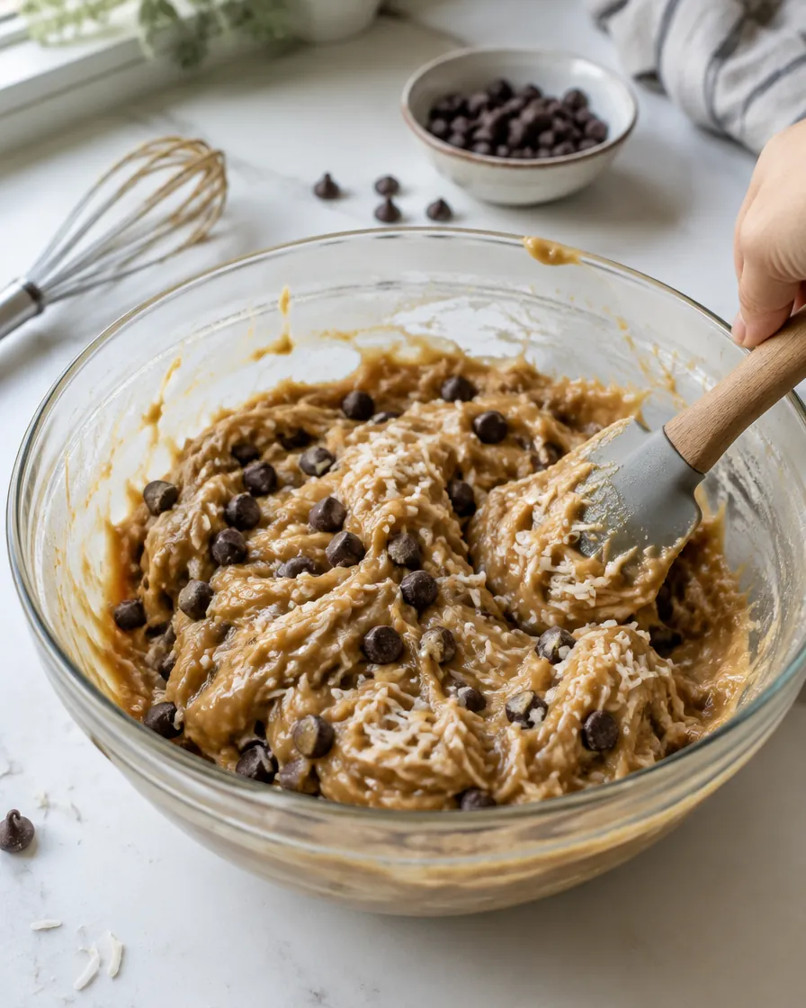 Step 3: In a medium bowl, whisk the melted butter and brown sugar un