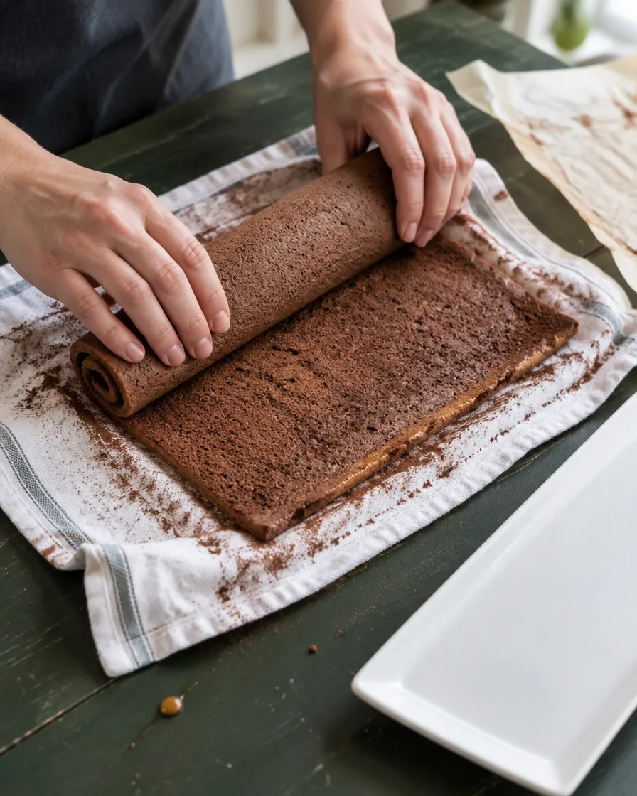 Step 6: Dust a clean towel or sheet of parchment with the 3 tablespo