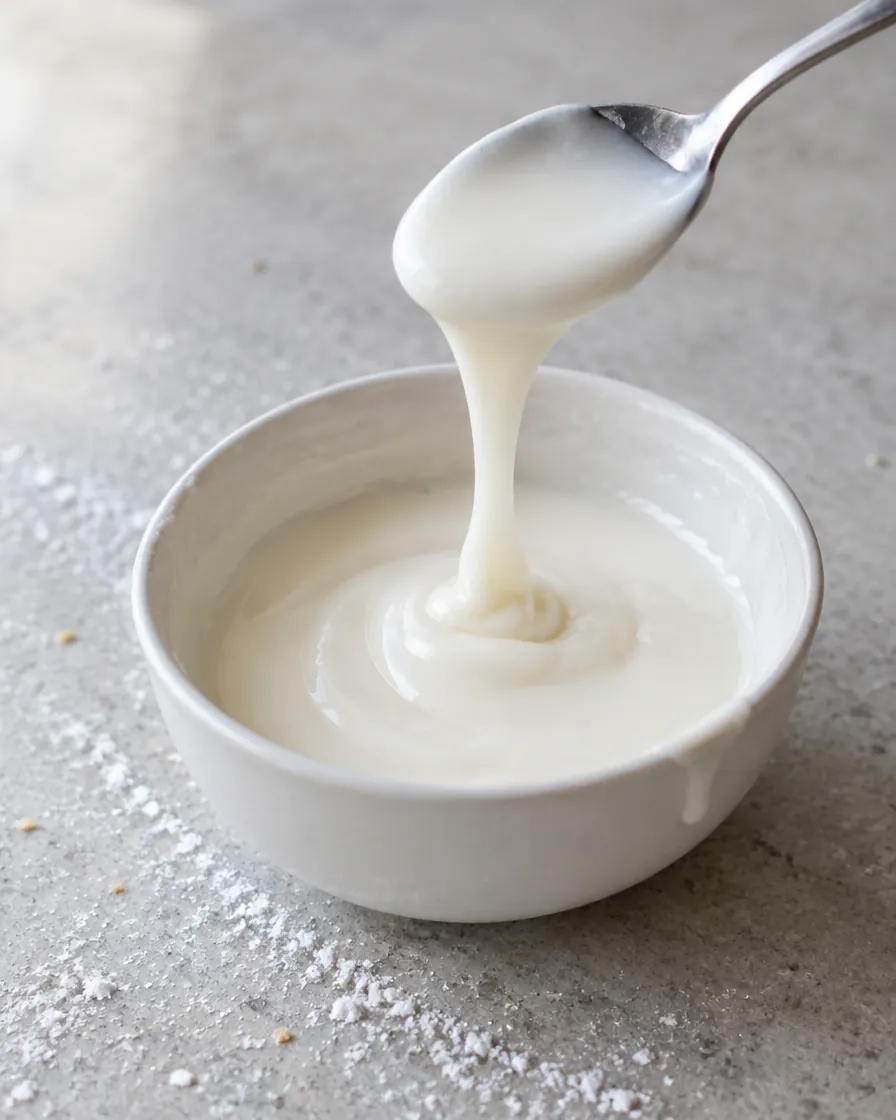 Easy 2-Minute Vanilla Glaze Icing