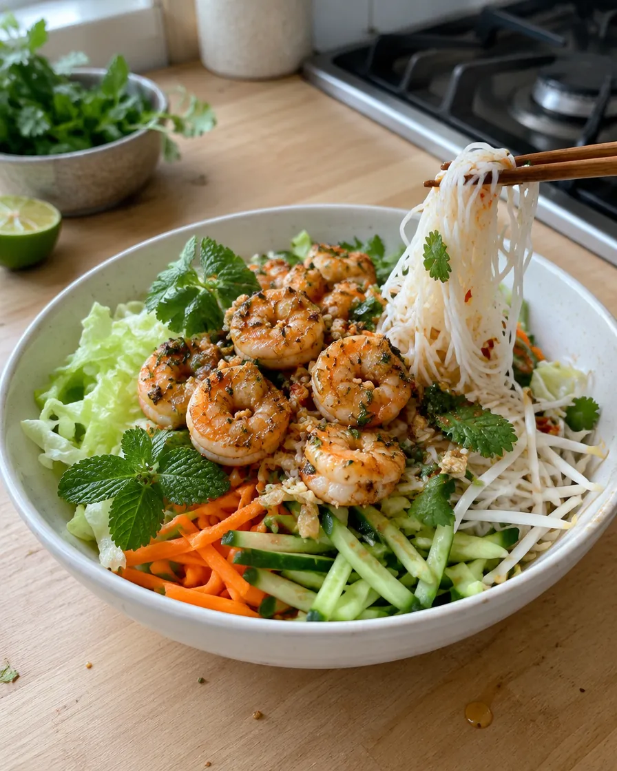 Single serving bowl with chopsticks
