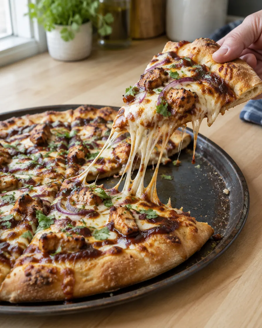 Lifting a cheesy slice