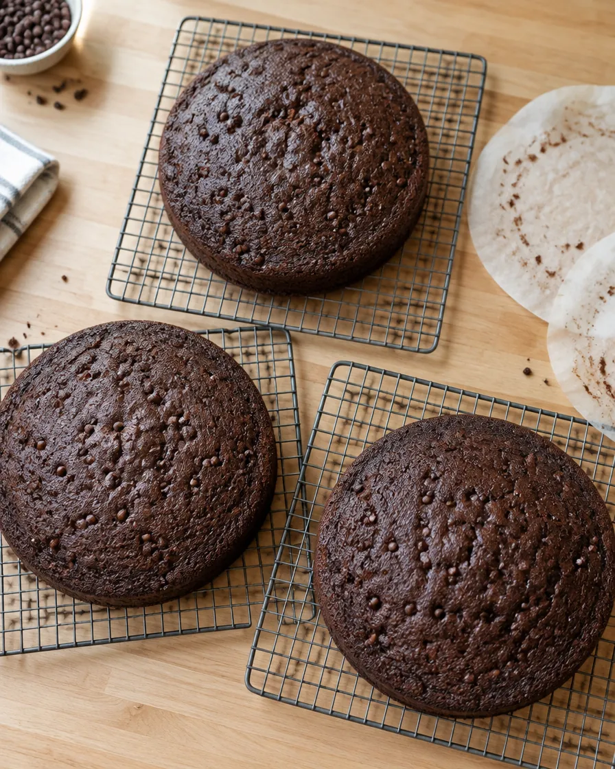 Step 3: Bake for 24–26 minutes, until a toothpick inserted in the ce